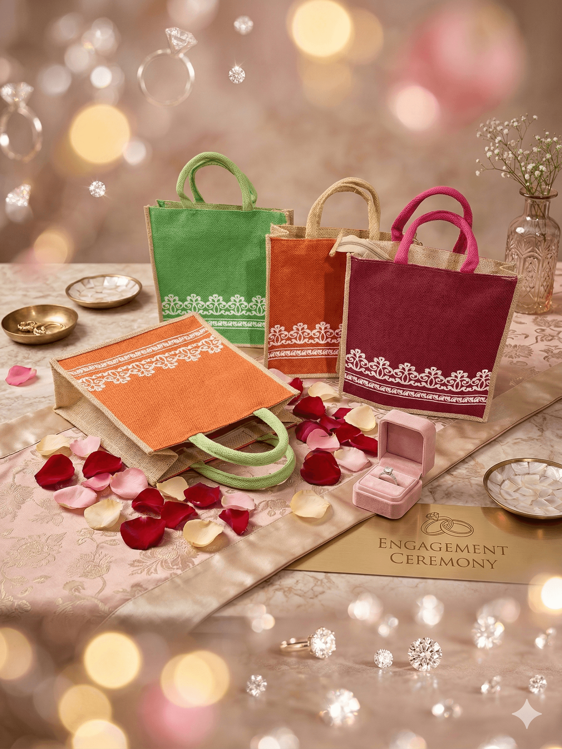 Engagement Return Gift Bags