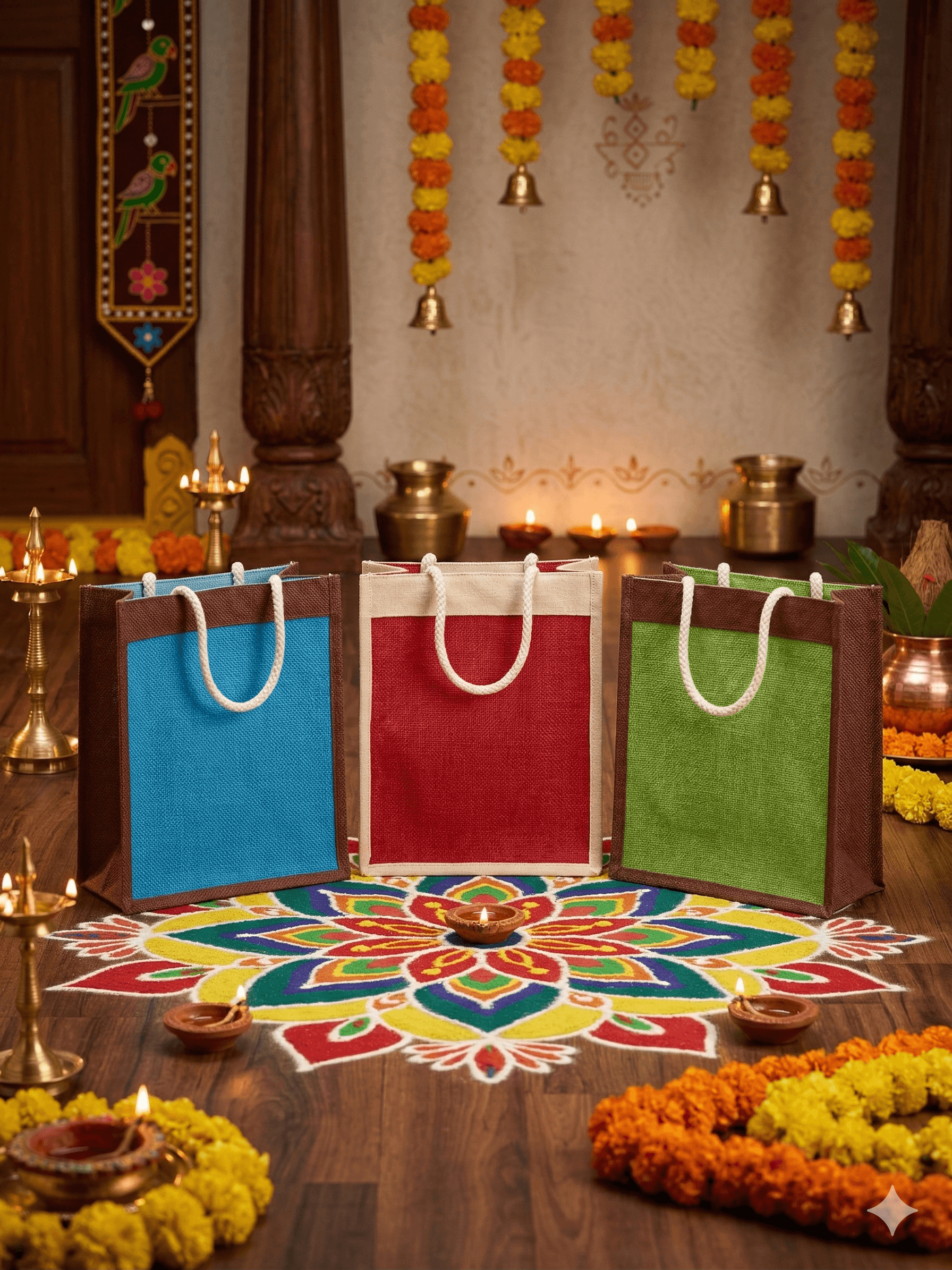 House Warming Return Gift Jute Bags